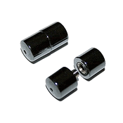 Hematite Screw Clasps Hematite Screw Clasps