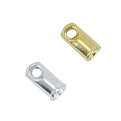 Leather Cord: Beadalon Leather Cord Ends: 1.9mm (50 Pcs) Leather Cord: Beadalon Leather Cord Ends: 1.9mm (50 Pcs)