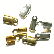 Leather Cord: Crimp Ends (25 Pcs) Leather Cord: Crimp Ends (25 Pcs)