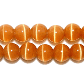 Desert Brown Fiber Optic Cats Eye Beads (4mm) Desert Brown Fiber Optic Cats Eye Beads (4mm)