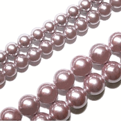 Magnetic Hematite Beads: Light Lavender Magnetic Hematite Beads: Light Lavender