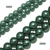 Magnetic Hematite Beads: Pearlized Teal Blue Magnetic Hematite Beads: Pearlized Teal Blue