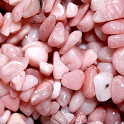 Pink Opal Bead Chips Pink Opal Bead Chips