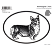 Dog Decal - Welsh Corgi Pembroke Sticker Dog Decal - Welsh Corgi Pembroke Sticker