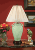 WILDWOOD LAMPS DRIPPY GREEN LAMP 8708 WILDWOOD LAMPS DRIPPY GREEN LAMP 8708