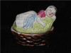ANTIQUE STAFFORDSHIRE FAIRING TRINKET BOX CONTA & BOEHME GIRL SLEEPING ANTIQUE STAFFORDSHIRE FAIRING TRINKET BOX CONTA & BOEHME GIRL SLEEPING