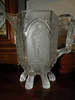 ANTIQUE EAPG CLASSIC PATTERN GLASS CREAMER LOG FEET ANTIQUE EAPG CLASSIC PATTERN GLASS CREAMER LOG FEET