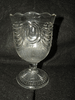 ANTIQUE EAPG LINCOLN DRAPE SPOONER BOSTON SANDWICH GLASS C. 1865-1880 ANTIQUE EAPG LINCOLN DRAPE SPOONER BOSTON SANDWICH GLASS C. 1865-1880