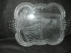 ANTIQUE EAPG NIAGARA FALLS LARGE TRAY PATTERN GLASS ANTIQUE EAPG NIAGARA FALLS LARGE TRAY PATTERN GLASS