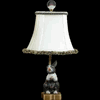 PORCELAIN RABBIT LAMP WITH MATCHING PORCELAIN FINIAL PORCELAIN RABBIT LAMP WITH MATCHING PORCELAIN FINIAL