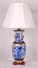 REPRODUCTION BLUE CRACKLE MING PORCELAIN LAMP REPRODUCTION BLUE CRACKLE MING PORCELAIN LAMP