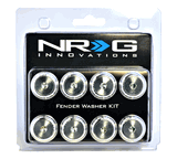 NRG Billet Fender Washers Silver 10-Pack NRG Billet Fender Washers Silver 10-Pack