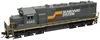 ATLAS 10001085 HO SDP35 SBD 4543 (Seaboard System) Engine w/QSI Sound ATLAS 10001085 HO SDP35 SBD 4543 (Seaboard System) Engine w/QSI Sound