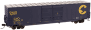 ATLAS 50000341 N Scale C&O 60' Auto Parts Double Door Box Car #488726 ATLAS 50000341 N Scale C&O 60' Auto Parts Double Door Box Car #488726