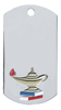 Lamp of Knowledge Dog Tag Lamp of Knowledge Dog Tag
