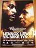 2002 Mike Tyson vs Lennox Lewis Pay-per-View fight poster 2002 Mike Tyson vs Lennox Lewis Pay-per-View fight poster