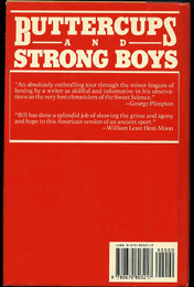 Buttercups and Stong Boys, A Sojourn At The Golden Gloves - 1989 Boxing Book by William Plummer Buttercups and Stong Boys, A Sojourn At The Golden Gloves - 1989 Boxing Book by William Plummer
