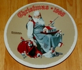 1998 Rockwell Plate Santa's Helpers Series Name Annual Holiday Plate 1998 Rockwell Plate Santa's Helpers Series Name Annual Holiday Plate