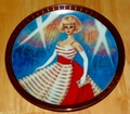 1990 Plate Barbie Holiday Dance 1965 Series High Fashion Barbie 1990 Plate Barbie Holiday Dance 1965 Series High Fashion Barbie