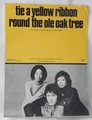 Sheet Music Tie a Yellow Ribbon Round the Ole Oak Tree 1973 Sheet Music Tie a Yellow Ribbon Round the Ole Oak Tree 1973