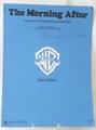 Sheet Music The Morning After Poseidon Adventure 1972 Sheet Music The Morning After Poseidon Adventure 1972