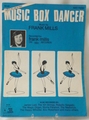 Sheet Music Music Box Dancer Frank Mills 1979 Sheet Music Music Box Dancer Frank Mills 1979