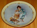 Collector Plate Playing Mama Little Ladies Series Collector Plate Playing Mama Little Ladies Series