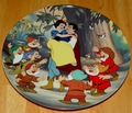 Disney Collector Plate Knowles Snow White Happy Ending Disney Collector Plate Knowles Snow White Happy Ending