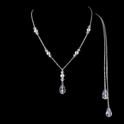 Silver Pearl Necklace 8435 (White or Ivory) Silver Pearl Necklace 8435 (White or Ivory)
