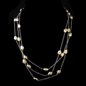 Silver Gold 60" Necklace 7991 Silver Gold 60" Necklace 7991