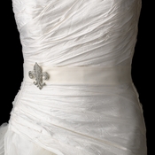 Satin Sash Belts with Pin On Accents Satin Sash Belts with Pin On Accents