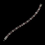 * Amethyst Rhinestone Tennis Bracelet B 99 * Amethyst Rhinestone Tennis Bracelet B 99