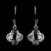 Silver Clear Earrings 8727 Silver Clear Earrings 8727