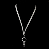 Clear Crystal Covered Lanyard Clear Crystal Covered Lanyard