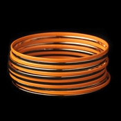 Solitary Golden Orange Sunset Bangle Fashion Bracelet Set 8801 Solitary Golden Orange Sunset Bangle Fashion Bracelet Set 8801