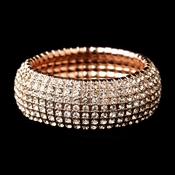 Rose Gold Stretch Bracelet 8803 Rose Gold Stretch Bracelet 8803