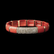 Gold Coral Stretch Bracelet 8811 Gold Coral Stretch Bracelet 8811