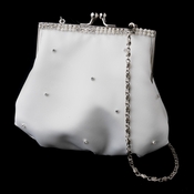 Ivory Pearl & Crystal Bridal Purse 1987 Ivory Pearl & Crystal Bridal Purse 1987