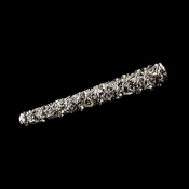 Silver with Clear Stones Hair Accents Clip 447 Silver with Clear Stones Hair Accents Clip 447