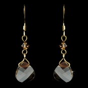 * Gold Light Brown Earrings 8269 *Only 3 Left* * Gold Light Brown Earrings 8269 *Only 3 Left*