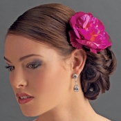 Elegant Peony Fuchsia Flower Hair Clip - Clip 409 ***Discontinued*** Elegant Peony Fuchsia Flower Hair Clip - Clip 409 ***Discontinued***