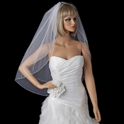 Bridal Wedding Double Layer Fingertip Length Veil 1546 F Bridal Wedding Double Layer Fingertip Length Veil 1546 F