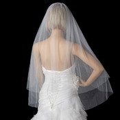 Bridal Wedding Double Layer Fingertip Length Veil VC F Bridal Wedding Double Layer Fingertip Length Veil VC F