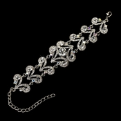 Vintage Silver Clear AB Rhinestone Bracelet 8289 Vintage Silver Clear AB Rhinestone Bracelet 8289