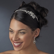 Rhinestone Couture Accented Side Headband Ornament - HP 8407 Rhinestone Couture Accented Side Headband Ornament - HP 8407