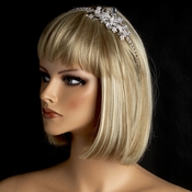 Silver Clear Headpiece 6728 Silver Clear Headpiece 6728