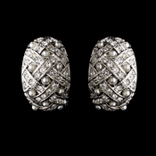 Antique Silver Pearl Earring Set 3704 Antique Silver Pearl Earring Set 3704
