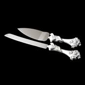 Blossom Bridal Wedding Cake Server Set Blossom Bridal Wedding Cake Server Set