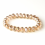 * Topaz 10mm Stretch Bracelet 7613 * Topaz 10mm Stretch Bracelet 7613