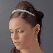 Stunning Swarovski Crystal Bridal Headband Tiara HP 8228 Stunning Swarovski Crystal Bridal Headband Tiara HP 8228